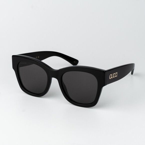 Gucci Women Sunglasses Black Grey Square GG1789S 001 BRAND NEW